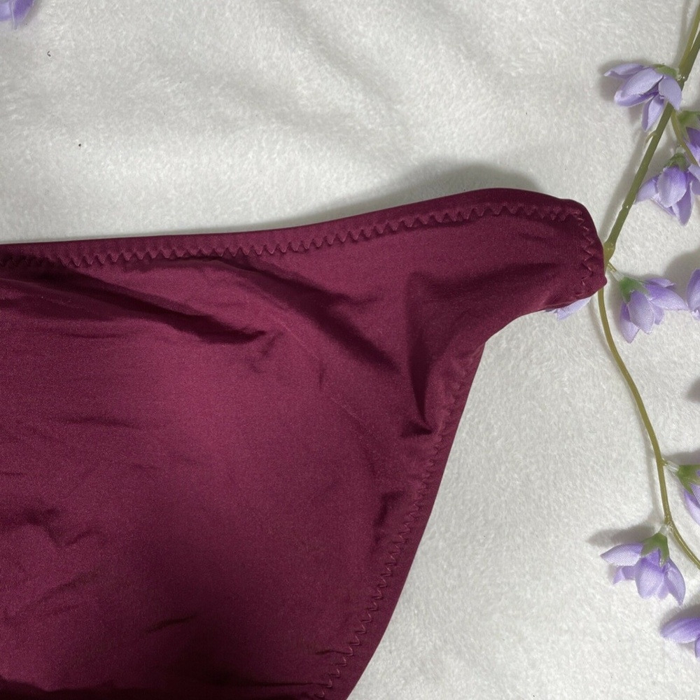 NEW Becca Beaded‎ Tab Side Hipster Bikini Bottom [SZ XL ] - Picture 12 of 12